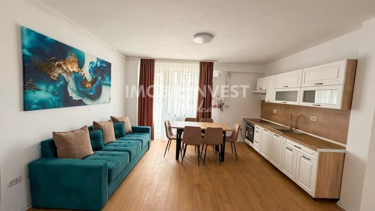 Apartament 3 camere in bloc nou, etaj 2, balcon, debara, 2 bai,parcare — fotografia 1
